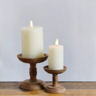木製キャンドルスタンド　L
