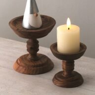 木製キャンドルスタンド　S