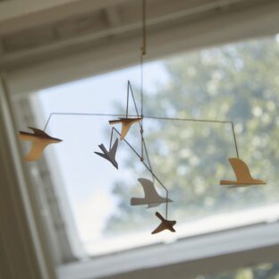 ブリキのモビール ワイルドグース/鳥 ディスプレイ 北欧